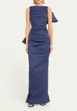 Rachel Gilbert Zora Gown Navy Size3 / Aus 12 for rent on The Volte - image 1