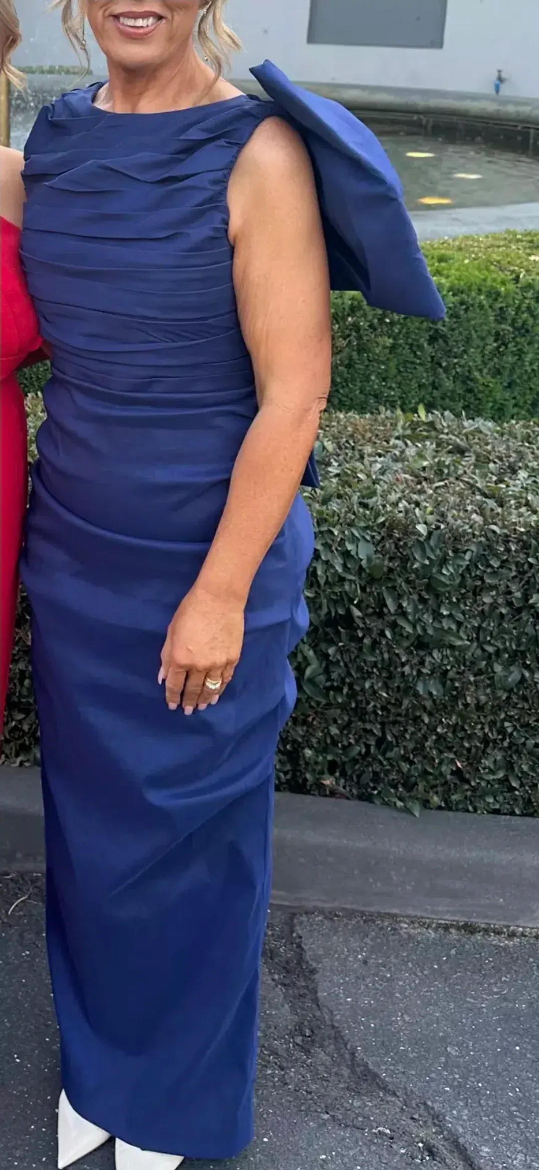 Rachel Gilbert Zora Gown Navy Size3 / Aus 12 for rent on The Volte - main image