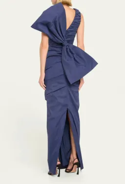 Rachel Gilbert Zora Gown Navy Size3 / Aus 12 for rent on The Volte - image 3