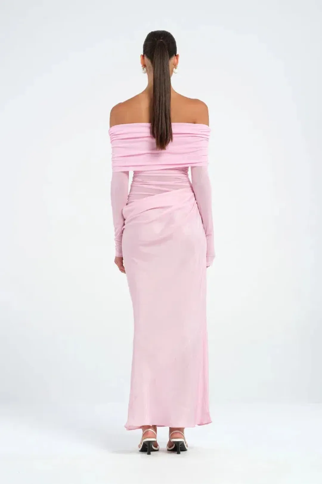 Benni Yasmin Off Should Baby Pink Dress Size 6 for rent on The Volte - main image
