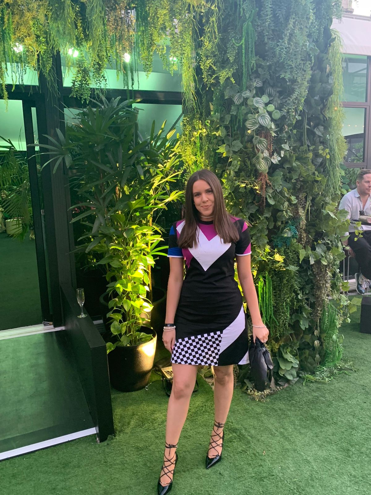 Louis Vuitton Shirt Dress Print Size 8 - Image 1