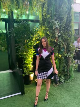 Louis Vuitton Shirt Dress Print Size 8 for rent on The Volte - image 1