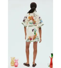 Alemais Meagan Mini Dress Floral Size 10 for rent on The Volte - image 5