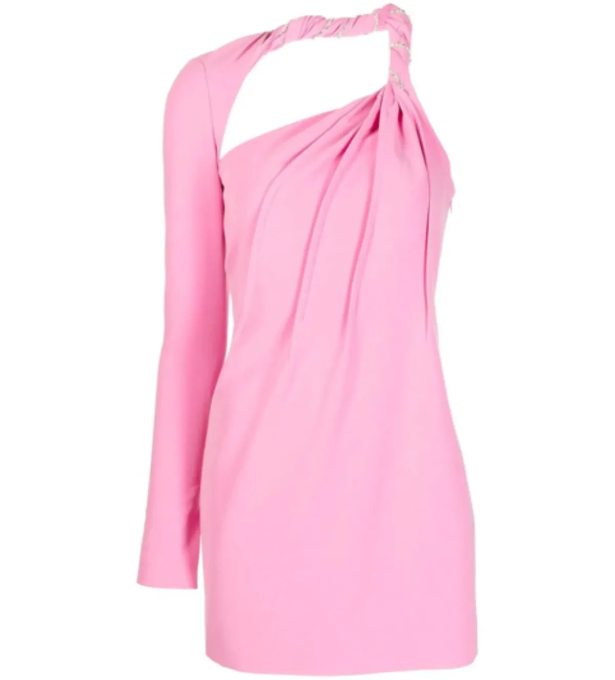 Rachel Gilbert Claudio Mini Dress Pink Size 4/AU 14 - Image 4