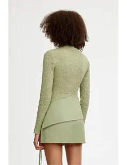 Significant Other Brielle Top in Green Size AU 8 for rent on The Volte - image 3