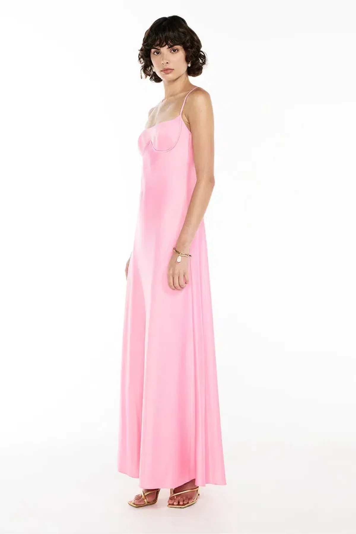 Manning Cartell Save The Date Slip Dress Pink Size 10 - Image 4