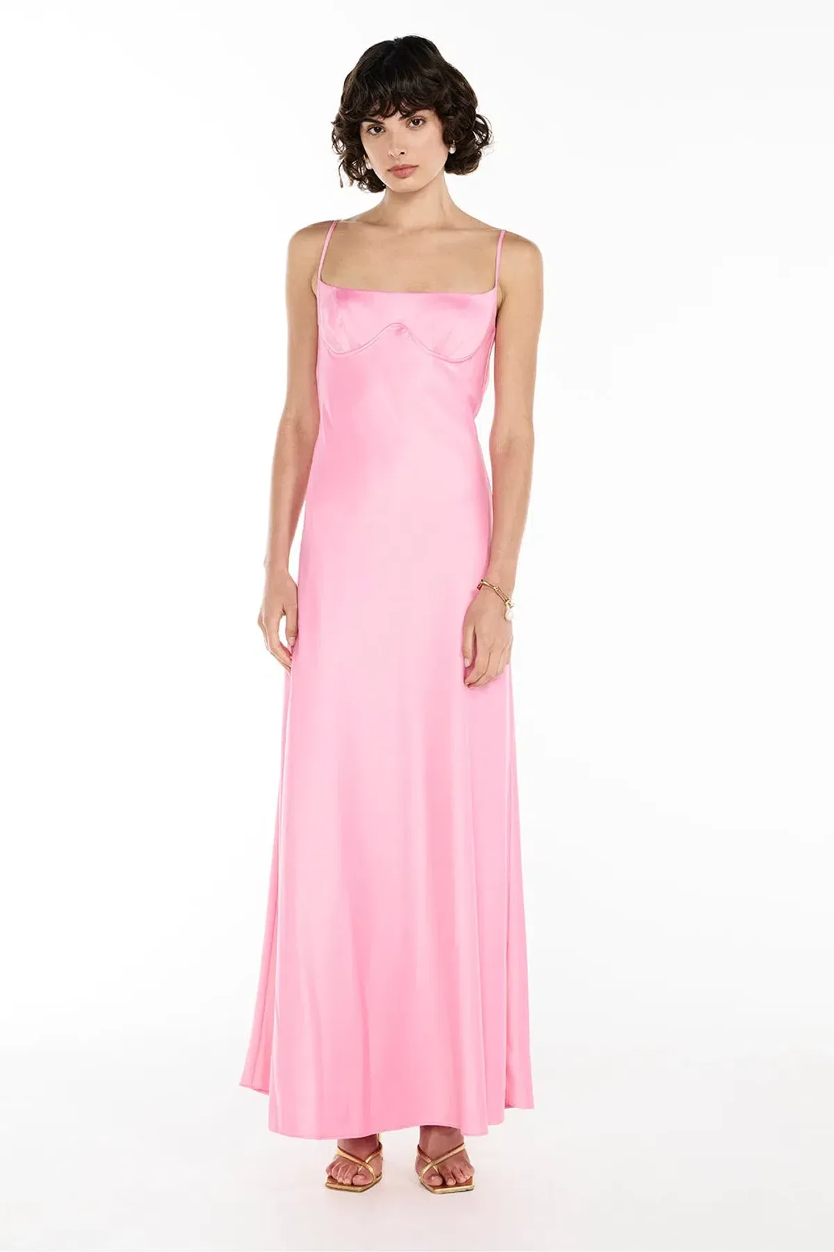 Manning Cartell Save The Date Slip Dress Pink Size 10 - Image 1