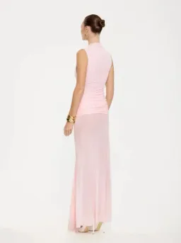 Effie Kats Roza Maxi Dress Petal Pink Size AU 10 for rent on The Volte - image 2