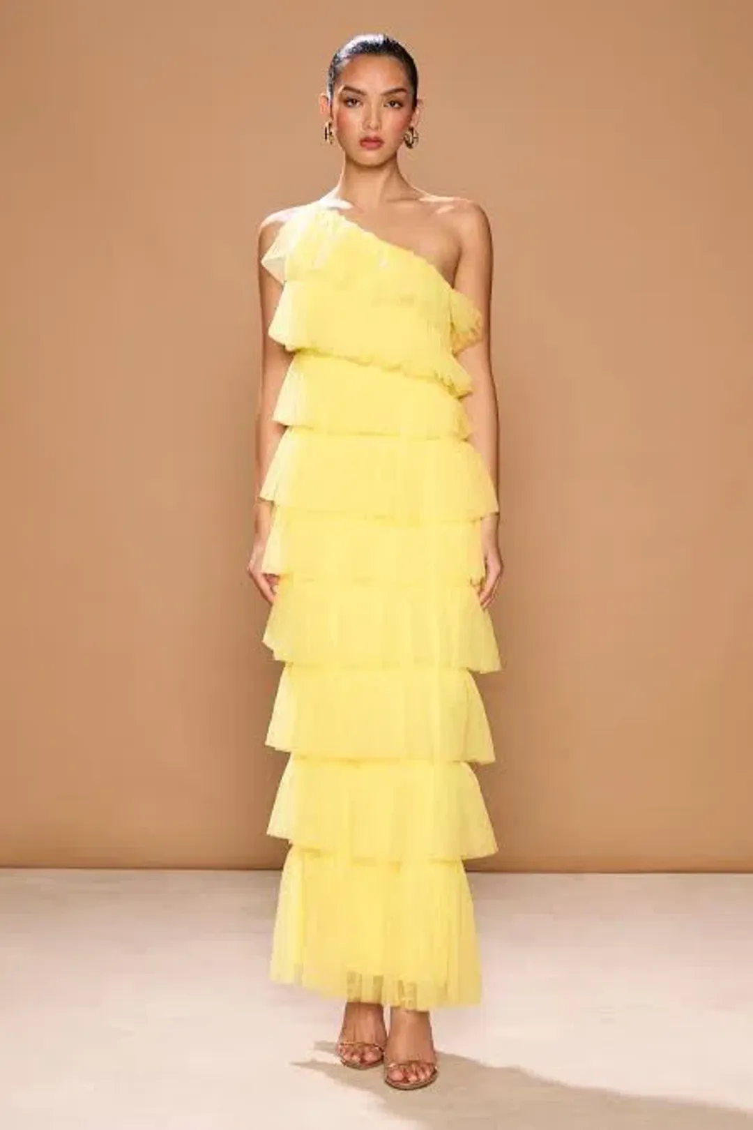 Sonya Moda Ravenna Dress Primrose Maxi Size AU 12 for rent on The Volte - main image