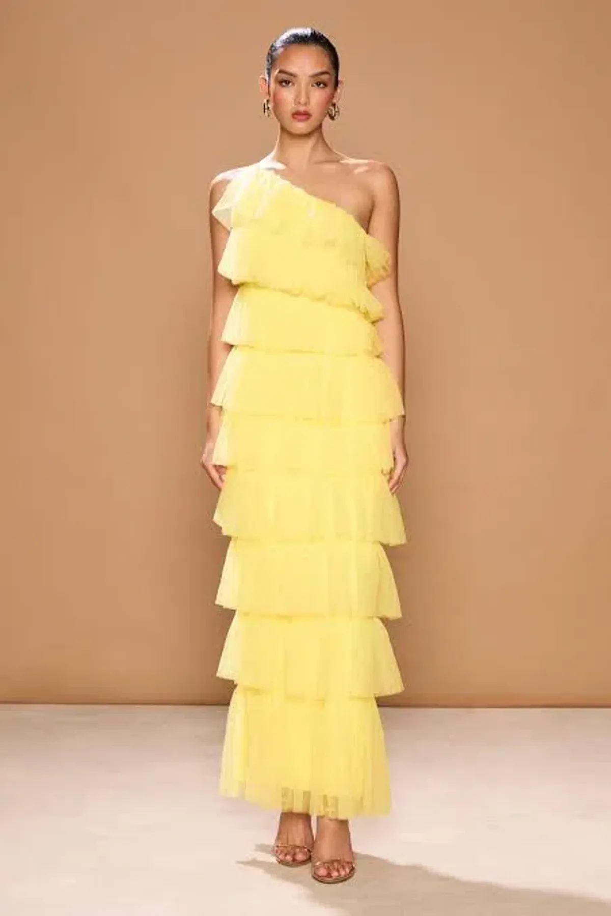 Sonya Moda Ravenna Dress Primrose Maxi Size AU 12 for rent on The Volte - main image