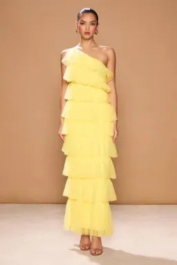 Sonya Moda Ravenna Dress Primrose Maxi Size AU 12 for rent on The Volte - image 1