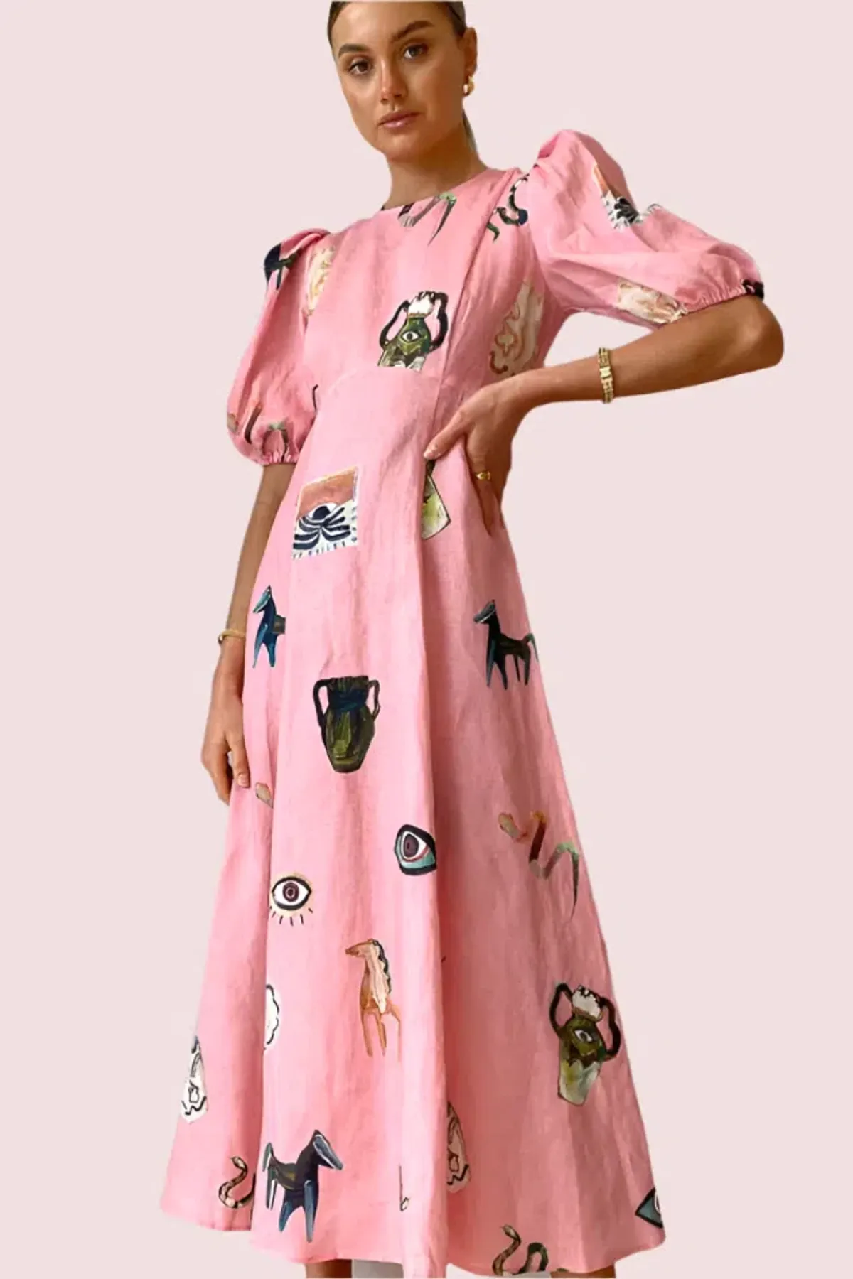 Alemais Cleo Midi Dress Size 12 - Image 1