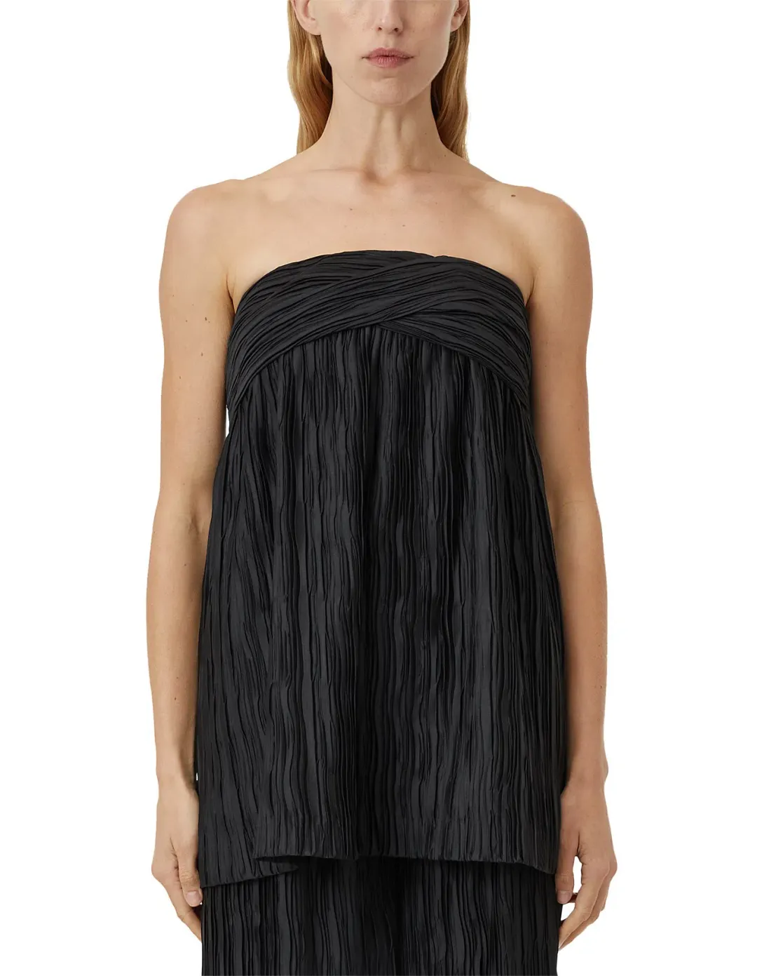 Camilla and Marc Siren Strapless Top Black Size 12 for rent on The Volte - main image