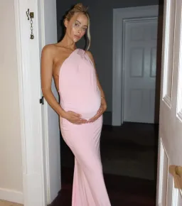 Natalie Rolt Fabienne Gown Blossom Pink Size 0 / AU 6 for rent on The Volte - image 3