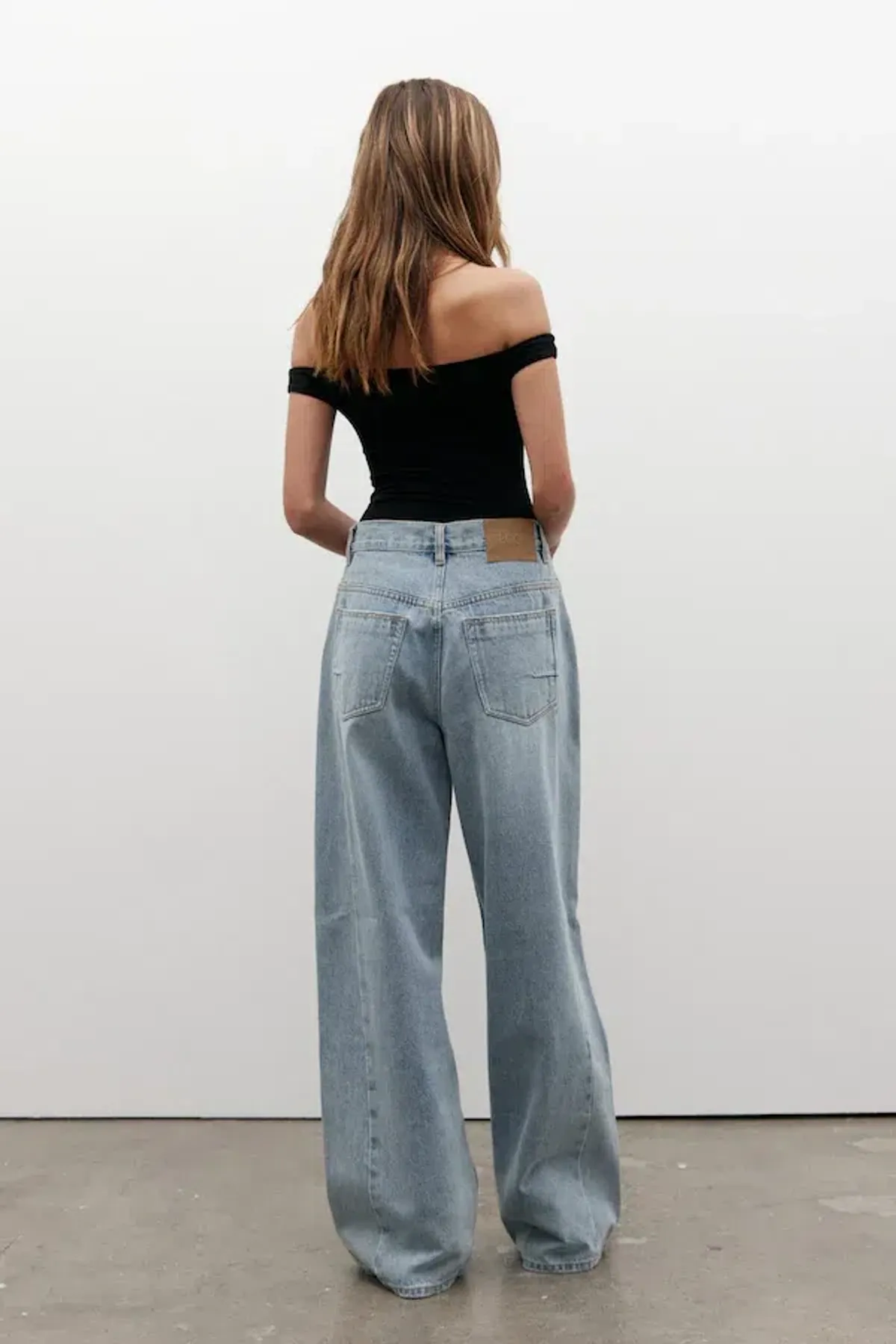 Bayse Palace Fold Waist Jean Oakland Blue Size 8 - Image 2