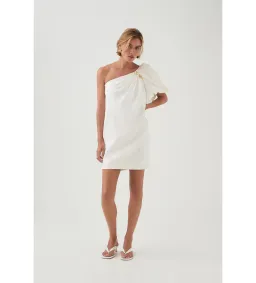 Aje Cira Mini Dress in Ivory Size M / AU 10 for rent on The Volte - image 1