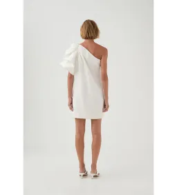 Aje Cira Mini Dress in Ivory Size M / AU 10 for rent on The Volte - image 3