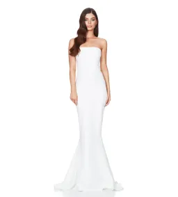 Love Nookie Angelina Gown Ivory Size S/AU 8 for rent on The Volte - image 1