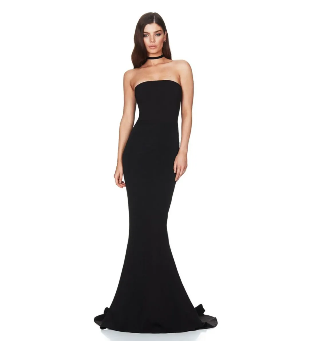 Love Nookie Angelina Gown Black Size M/AU 10 for rent on The Volte - main image