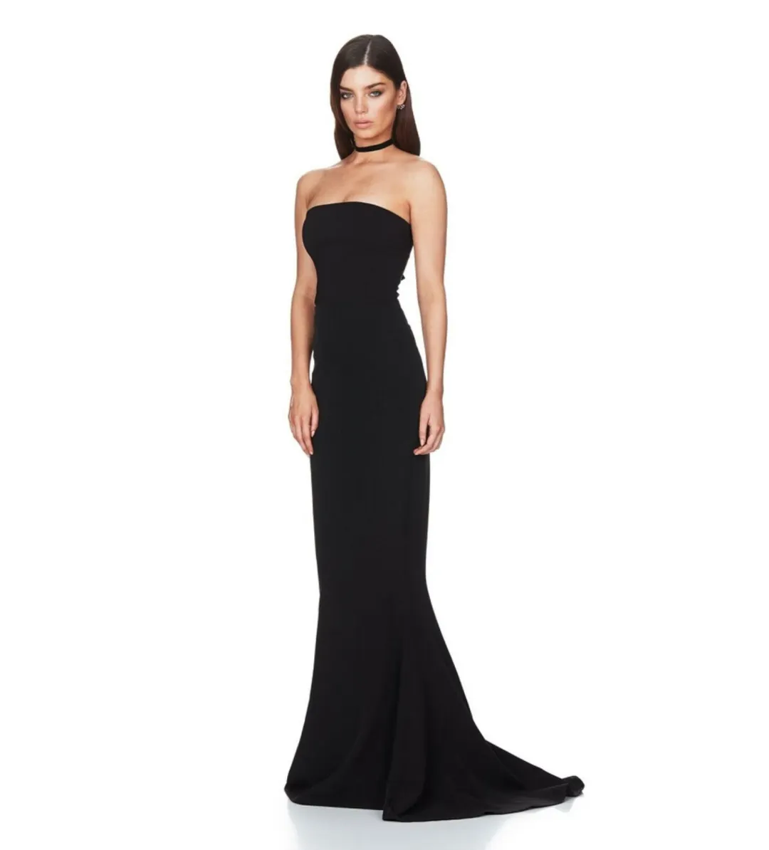 Love Nookie Angelina Gown Black Size M/AU 10 for rent on The Volte - main image