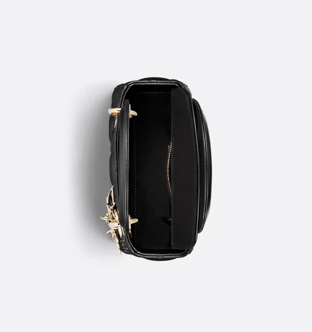 Mini Lady Dior Black Bag - Image 5