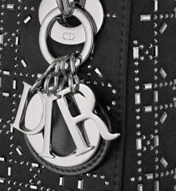 Lady Dior Mini Black Satin for rent on The Volte - image 3