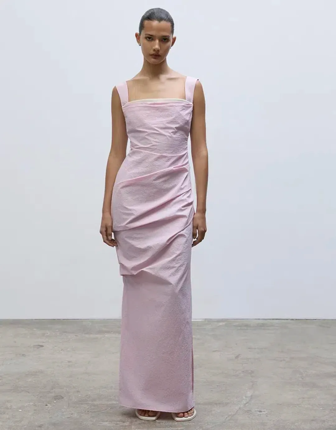 Paris Georgia Raf Dress Blush Size AU 8 for rent on The Volte - main image