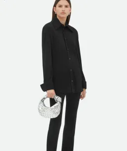 Bottega Veneta Jodie Mini Bag Silver for rent on The Volte - image 2