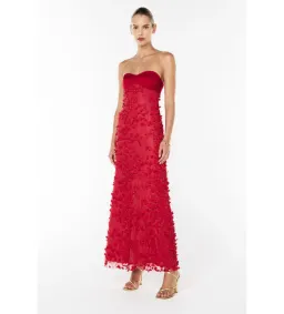 Manning Cartell Enchantment Balconette Maxi Dress Scarlet Red Size AU 6 for rent on The Volte - image 2