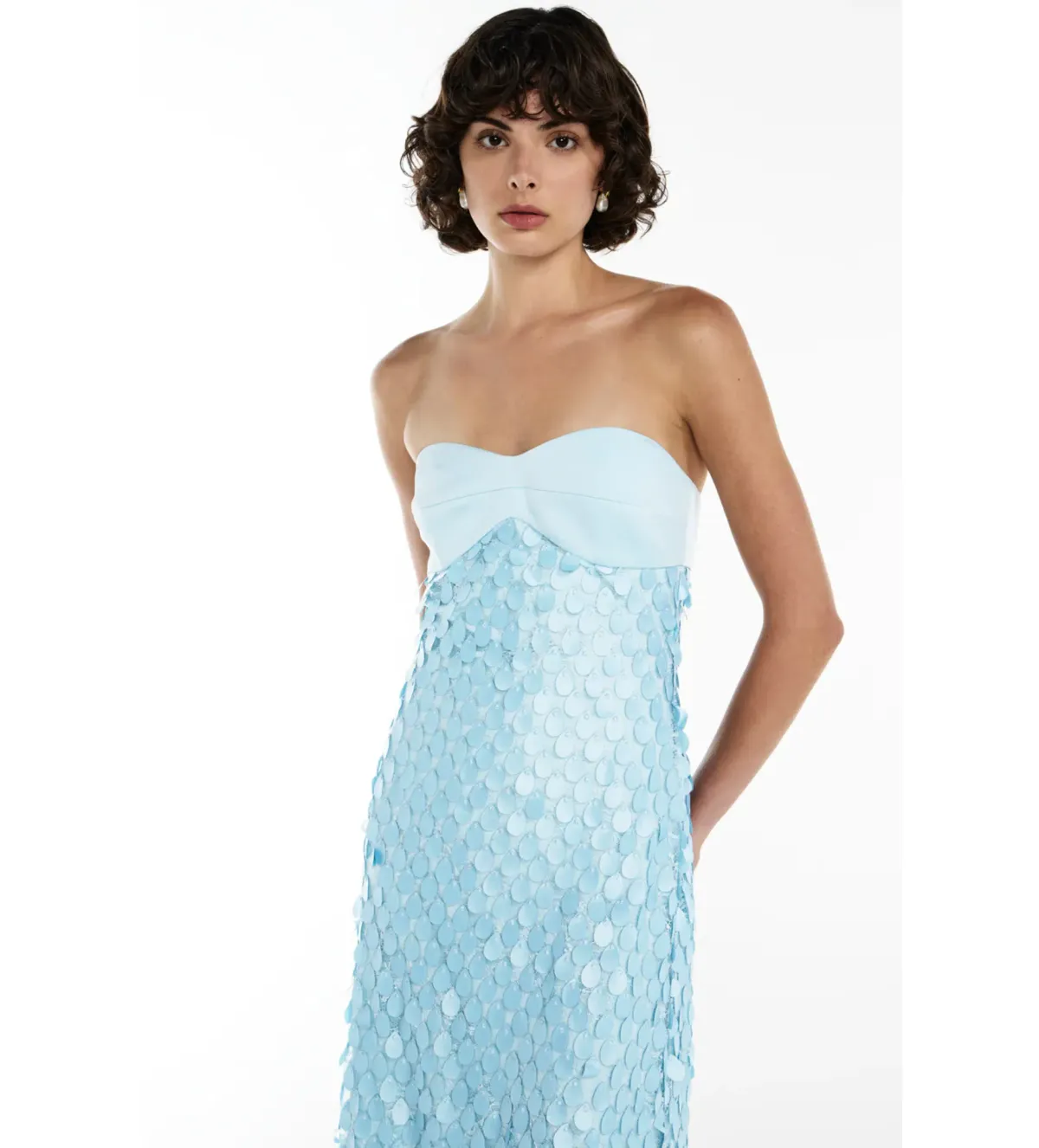 Manning Cartell Supreme Extreme Balconette Dress in Acqua Spritz Size S / AU 8 - Image 4