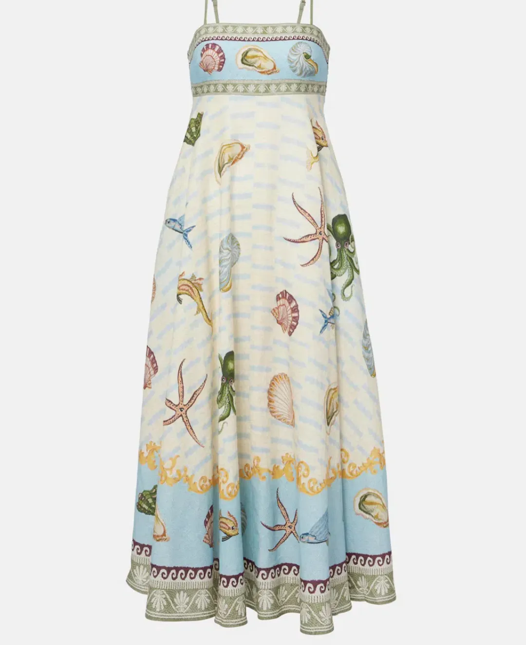 Alemais Bath House Sundress Midi Size AU 6 for rent on The Volte - main image