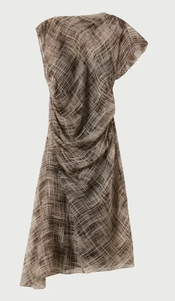 Lee Matthews Posie Dress Chocolate Size AU 10 for rent on The Volte - image 2