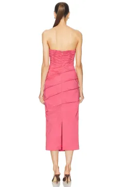 Rachel Gilbert Cheri Dress RoseSize 10 for rent on The Volte - image 2