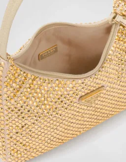 Prada Reedition Crystal Gold for rent on The Volte - image 3