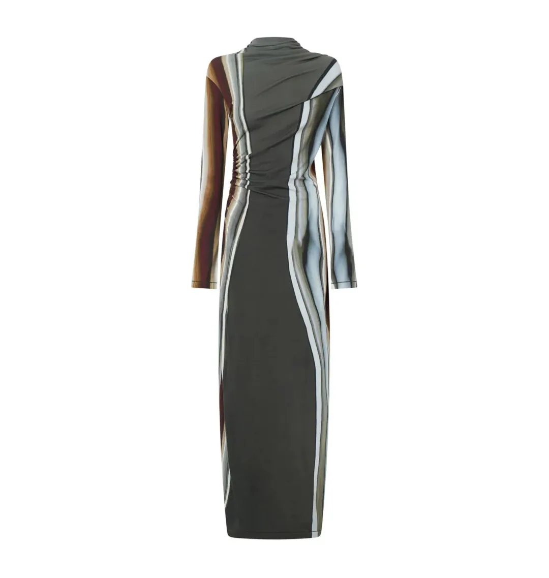 Camilla and Marc Elixir Print Jersey Maxi Dress in Elixir Print Size AU 10 for rent on The Volte - main image