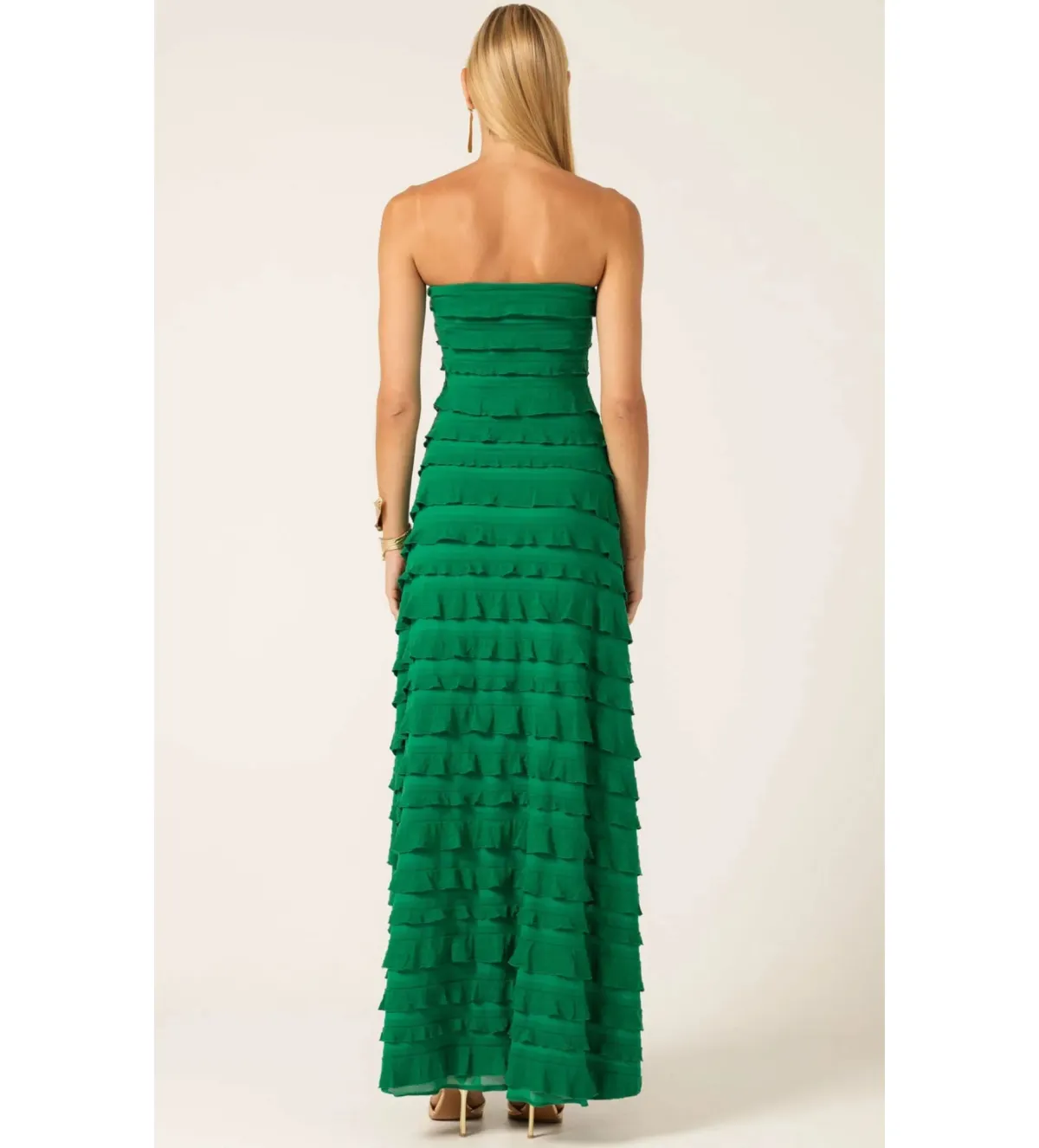 Sacha Drake Maddison Dress in Emerald Size 10 - Image 4