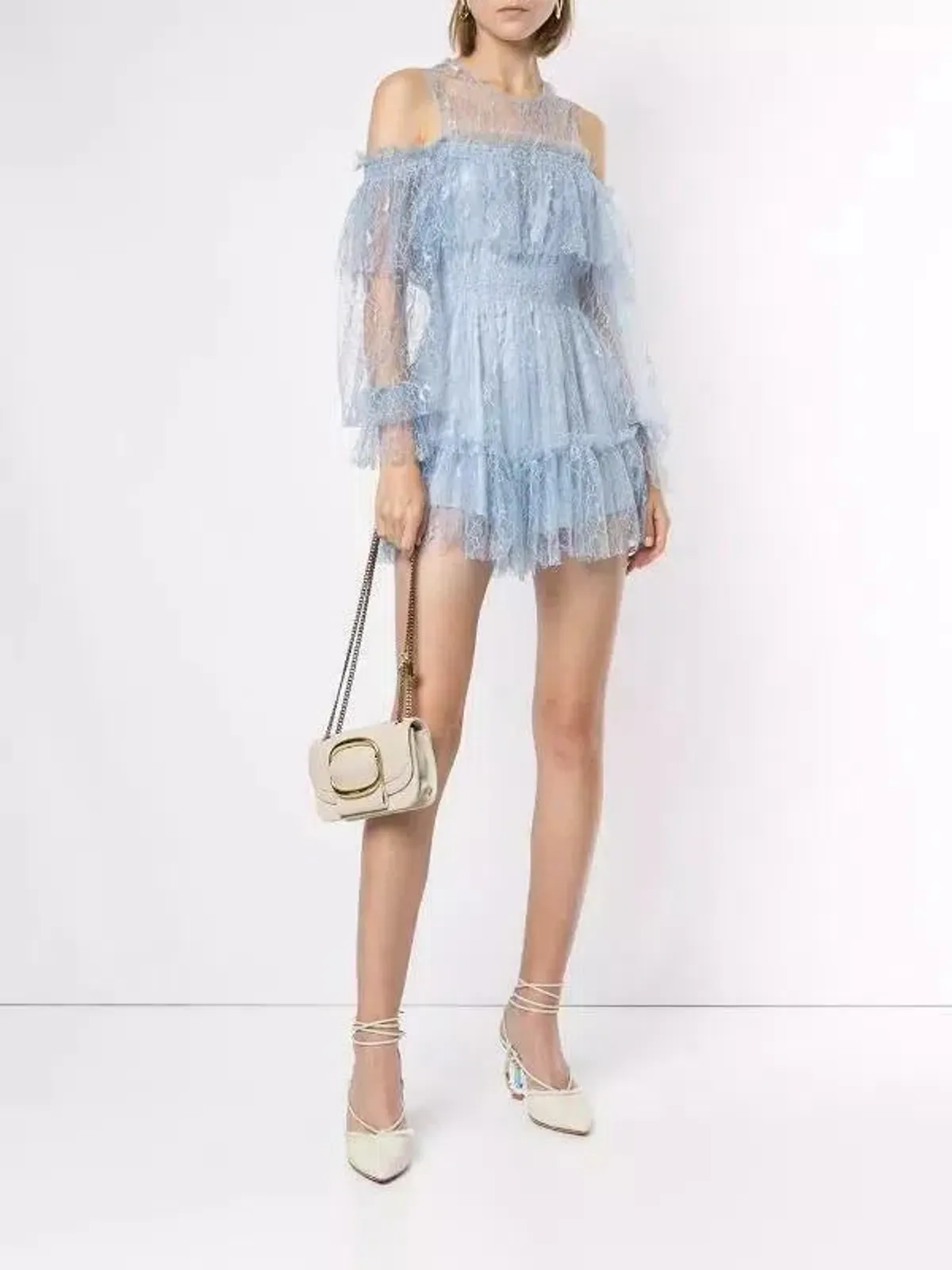 Alice McCall One in a Million Playsuit Blue Size 8 - Image 3