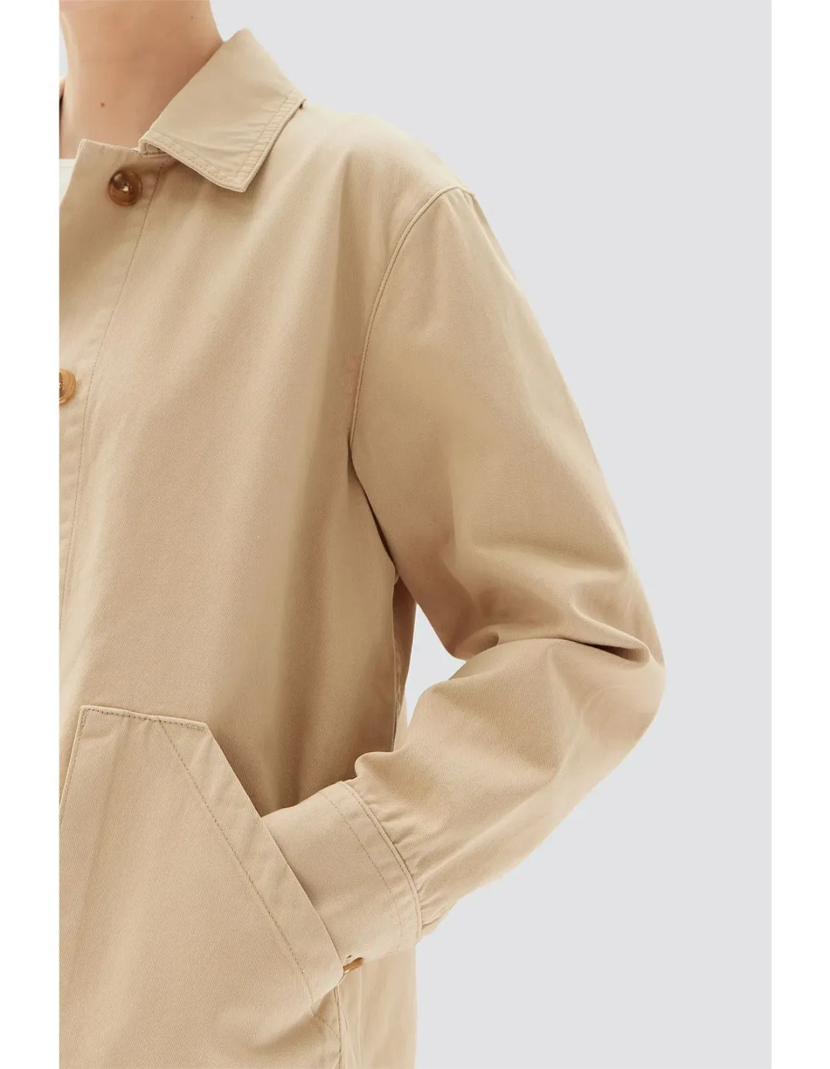 Assembly Label Madison Jacket Light Khaki Size AU 10 - Image 4