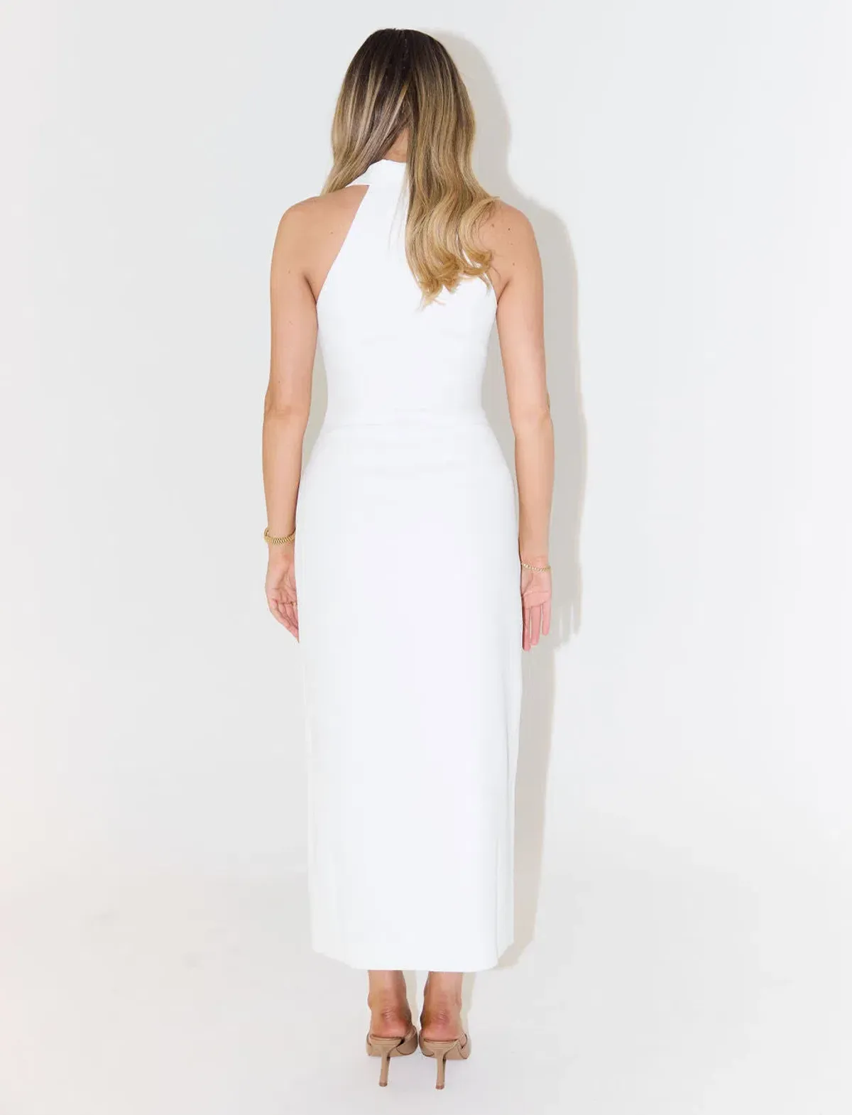 Odd Muse The Ultimate Muse Collar Maxi Dress in White Size XXS / AU 4 - Image 2