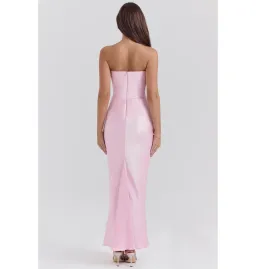 House of CB Persephone Maxi Dress Petite Rose Shadow Size S / AU 8 for rent on The Volte - image 2
