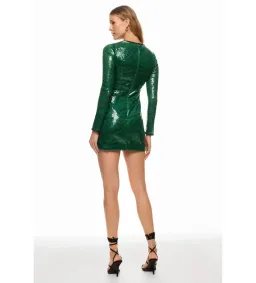 The Wolf Gang Brillo Sequin Dress Size M / AU 10 for rent on The Volte - image 3