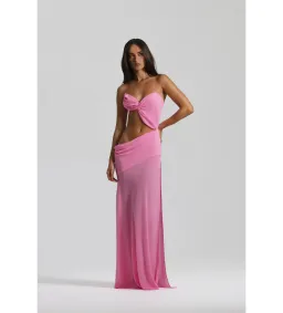 Natalie Rolt Dahlia Dress in Candy Pink Size 1 / AU 8 for rent on The Volte - image 1