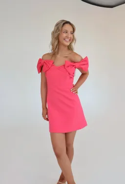 Rebecca Vallance Posey Off the Shoulder Stretch Crepe Mini Dress Size 8 for rent on The Volte - image 2