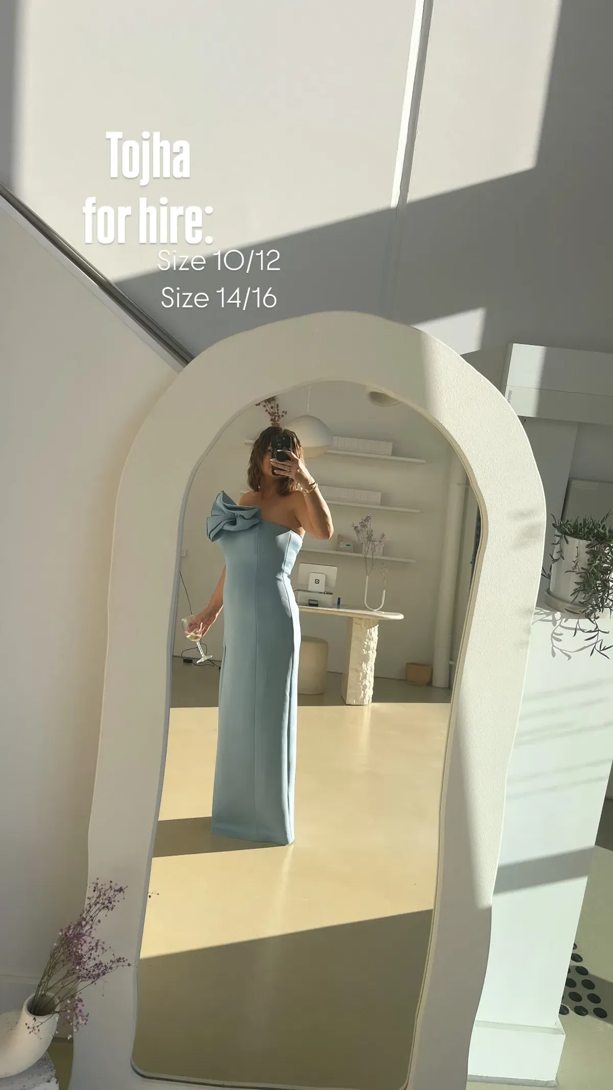 Tojha Fleur Dress Maxi Power Blue Size AU 10 - Image 5