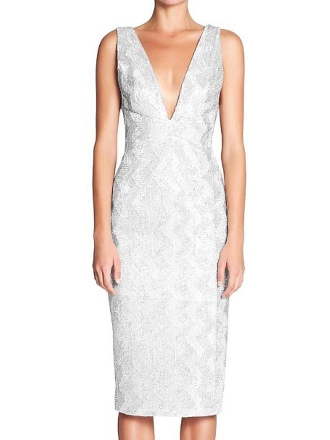 Manning Cartell No Filter Plunge neck dress size 10 for rent on The Volte - main image