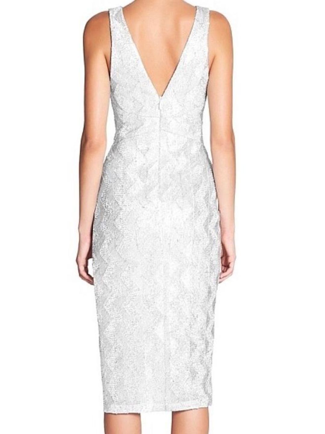 Manning Cartell No Filter Plunge neck dress size 10 for rent on The Volte - main image