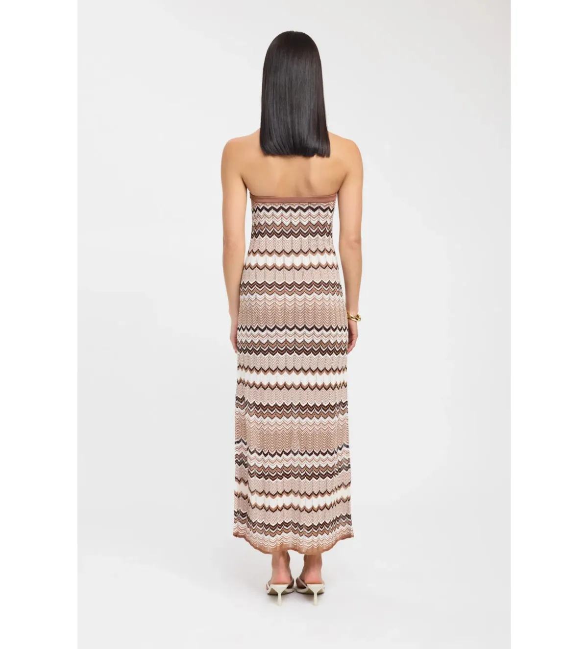 Kookai Eadie Maxi Dress in Brown Size 40/ AU 12 - Image 3