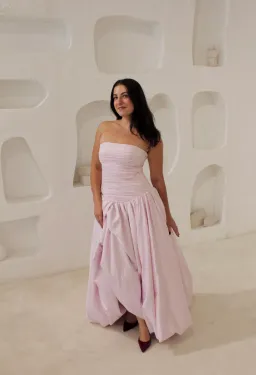 Aje The Label Bubble Hem Gown Violette Size 10 for rent on The Volte - image 4