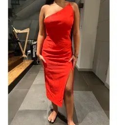 Manning Cartell Marvelous Creations Midi Dress Red Size M/AU 10 for rent on The Volte - image 2