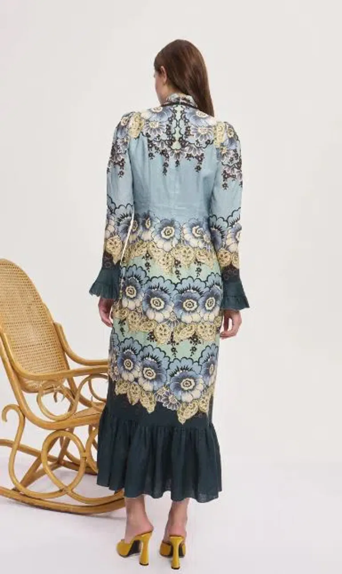 Alemais Madalena Midi Dress Size AU 12 - Image 4